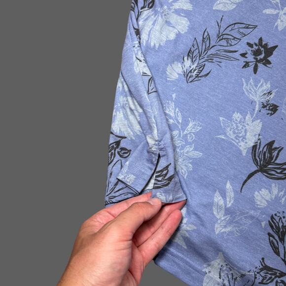 Travis Mathew Featherweight Cruise Polo Heather Violet Storm XXL GUC - Picture 2 of 11